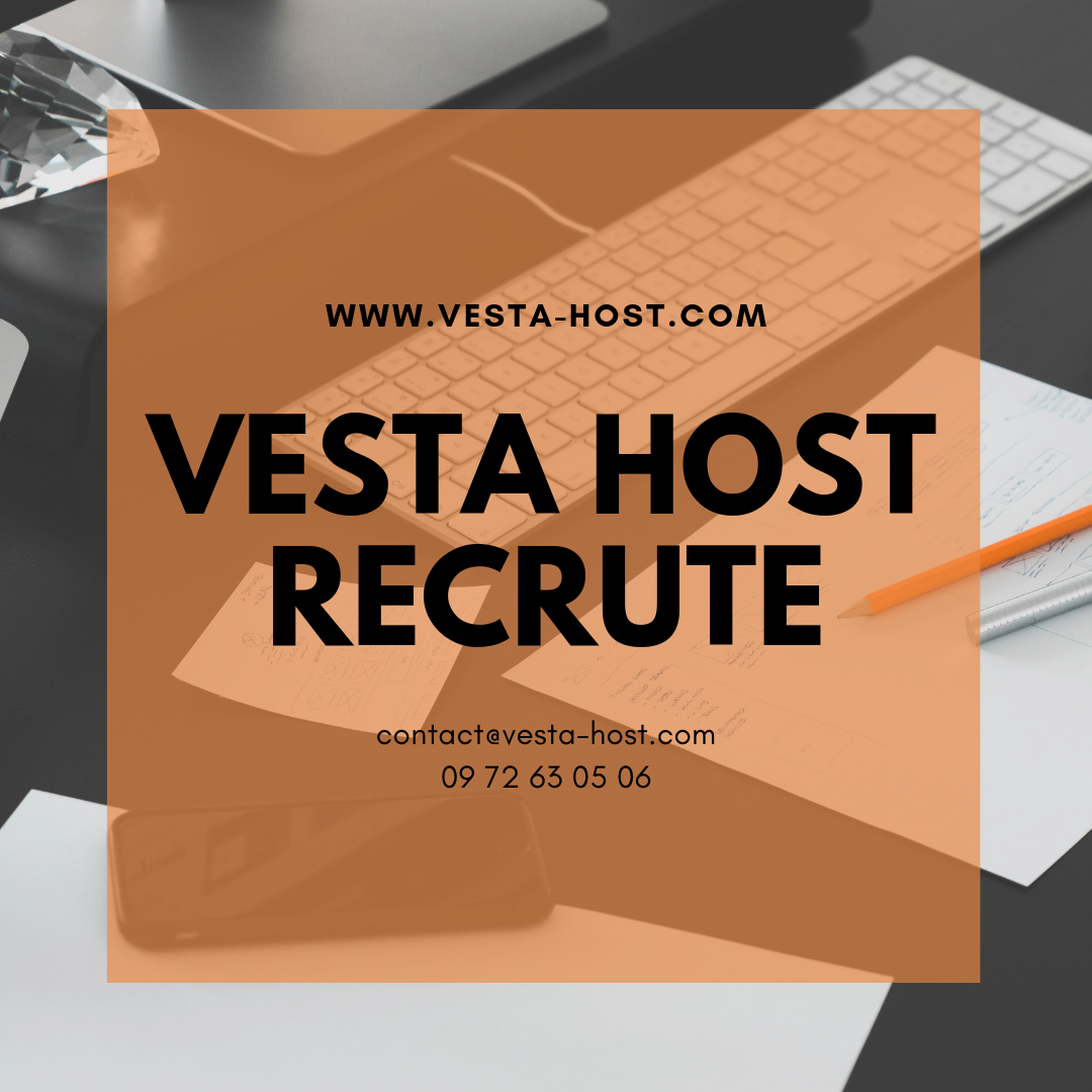 Vesta Host recrute un développeur Symfony / Angular / Ionic à Cholet (49)